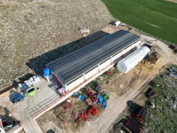 CEYLAN İNŞAAT 101,37kwp ÇATI GES PROJESİ